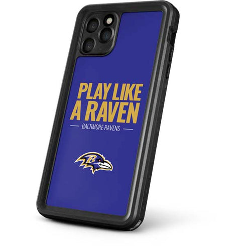 NFL Baltimore Ravens Team Motto iPhone 11 Pro Waterproof Case