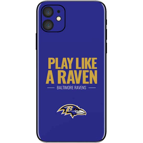 NFL Baltimore Ravens Team Motto iPhone 11 Skin