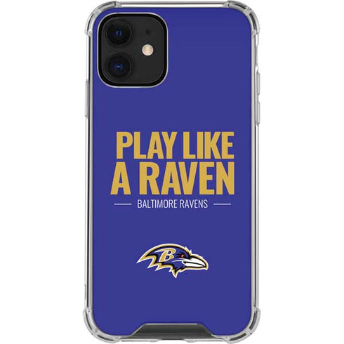 NFL Baltimore Ravens Team Motto iPhone 12 Mini Clear Case