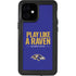 NFL Baltimore Ravens Team Motto iPhone 12 Mini Waterproof Case