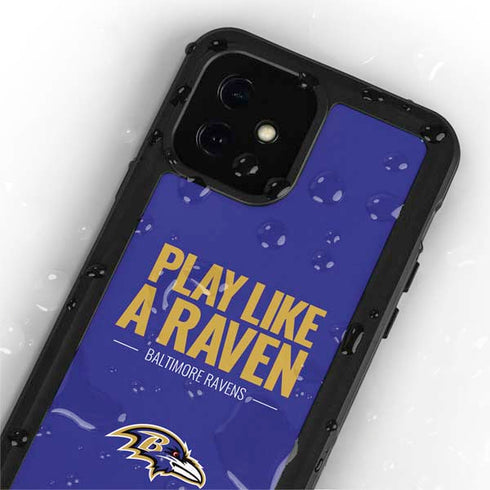 NFL Baltimore Ravens Team Motto iPhone 12 Mini Waterproof Case