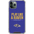 NFL Baltimore Ravens Team Motto iPhone 12 Pro Clear Case