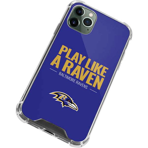 NFL Baltimore Ravens Team Motto iPhone 12 Pro Clear Case
