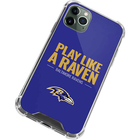 NFL Baltimore Ravens Team Motto iPhone 12 Pro Max Clear Case