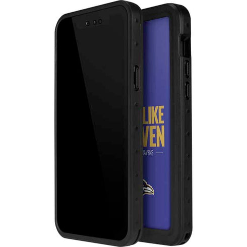 NFL Baltimore Ravens Team Motto iPhone 12 Pro Waterproof Case