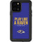 NFL Baltimore Ravens Team Motto iPhone 12 Pro Waterproof Case