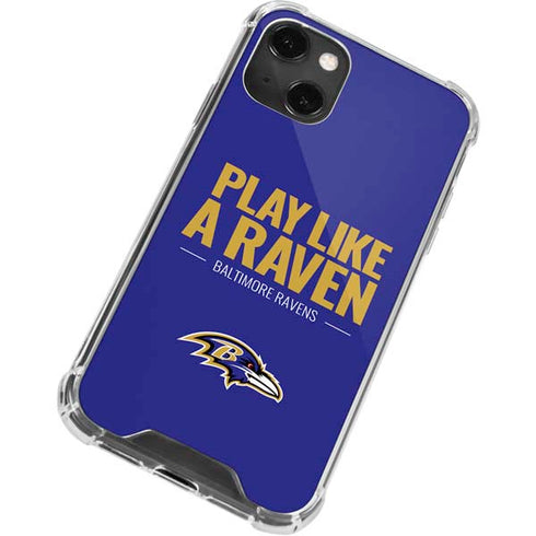 NFL Baltimore Ravens Team Motto iPhone 13 Mini Clear Case