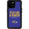 NFL Baltimore Ravens Team Motto iPhone 13 Mini Waterproof Case