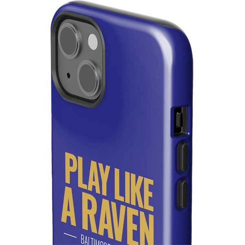 NFL Baltimore Ravens Team Motto iPhone 15 Plus Impact Case