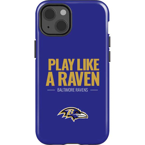 NFL Baltimore Ravens Team Motto iPhone 15 Impact Case