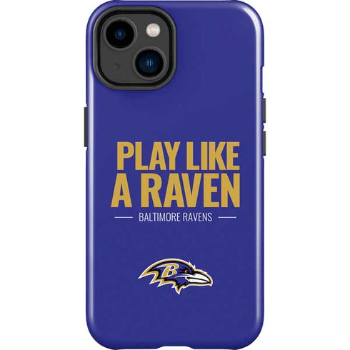 NFL Baltimore Ravens Team Motto iPhone 15 Plus Impact Case