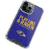NFL Baltimore Ravens Team Motto iPhone 15 Pro Clear Case