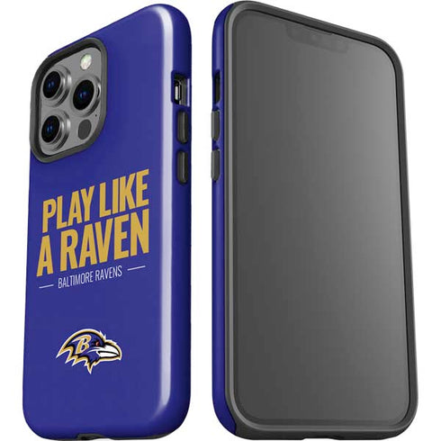 NFL Baltimore Ravens Team Motto iPhone 15 Pro Impact Case