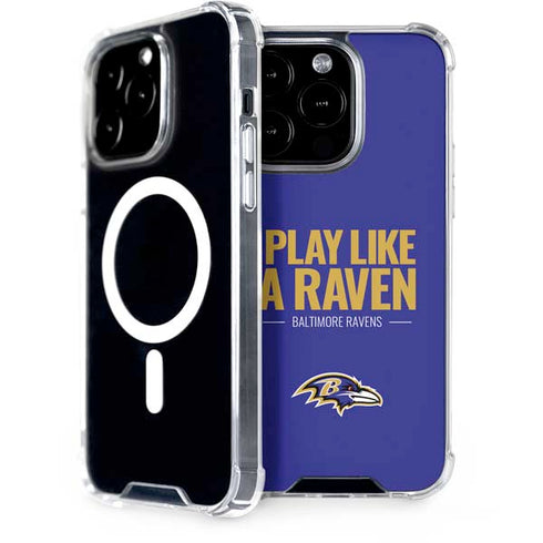 NFL Baltimore Ravens Team Motto iPhone 15 Pro MagSafe Case