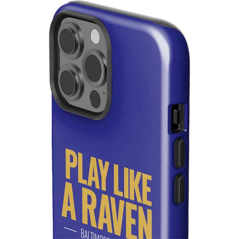 NFL Baltimore Ravens Team Motto iPhone 15 Pro Max Impact Case
