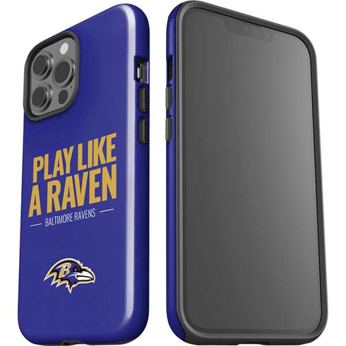 NFL Baltimore Ravens Team Motto iPhone 15 Pro Max Impact Case