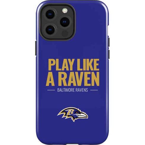 NFL Baltimore Ravens Team Motto iPhone 15 Pro Max Impact Case