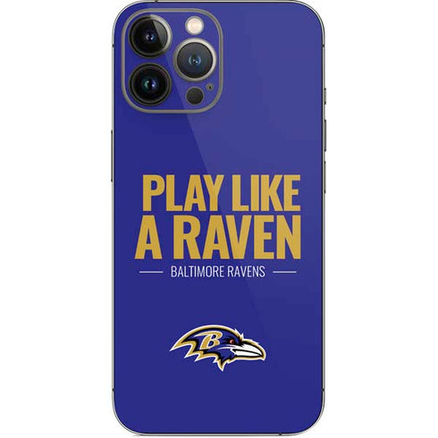 NFL Baltimore Ravens Team Motto iPhone 14 Pro Max Skin