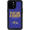 NFL Baltimore Ravens Team Motto iPhone 14 Pro Max Waterproof Case