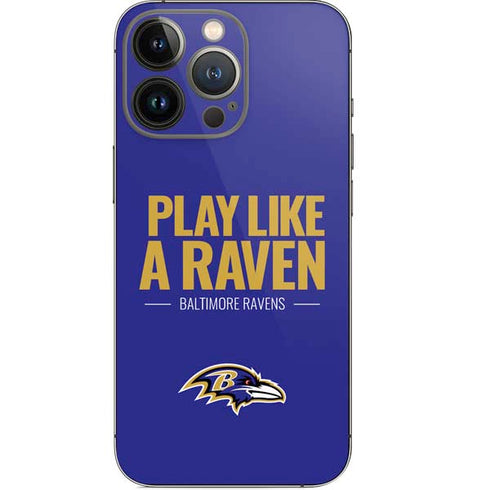 NFL Baltimore Ravens Team Motto iPhone 14 Pro Skin