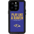 NFL Baltimore Ravens Team Motto iPhone 14 Pro Waterproof Case