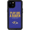 NFL Baltimore Ravens Team Motto iPhone 15 Plus Waterproof Case