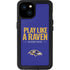 NFL Baltimore Ravens Team Motto iPhone 15 Plus Waterproof Case