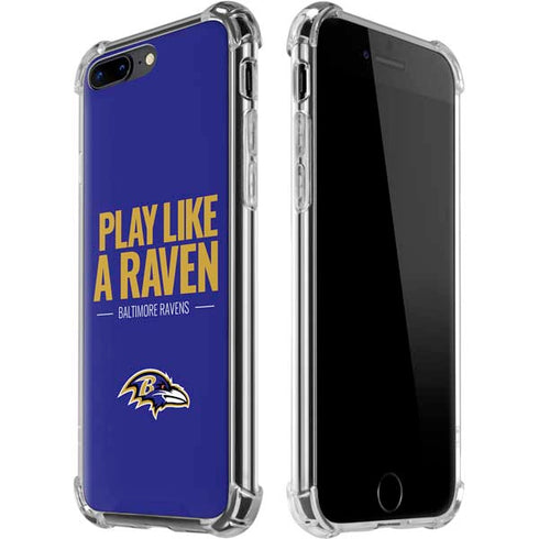 NFL Baltimore Ravens Team Motto iPhone 7/8 Plus Clear Case