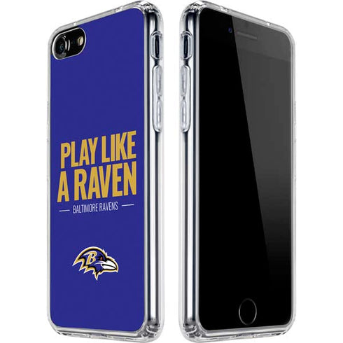 NFL Baltimore Ravens Team Motto iPhone SE (2nd & 3rd Gen) Clear Case