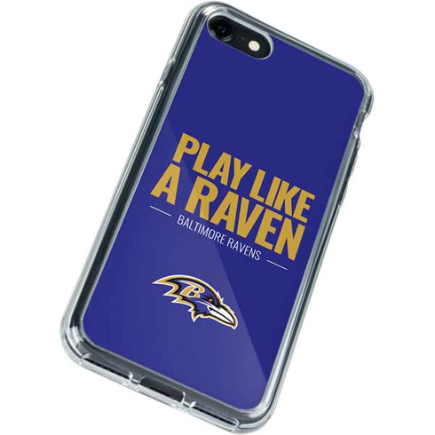NFL Baltimore Ravens Team Motto iPhone SE (2nd & 3rd Gen) Clear Case
