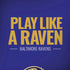 NFL Baltimore Ravens Team Motto iPhone X Skin