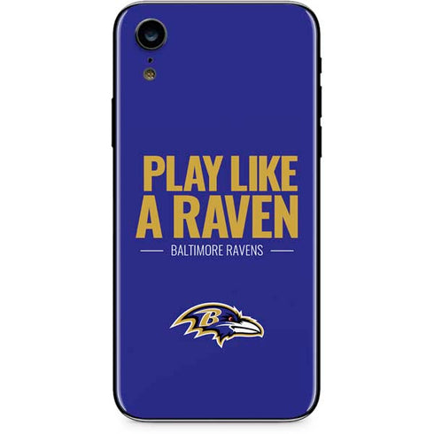 NFL Baltimore Ravens Team Motto iPhone XR Skin