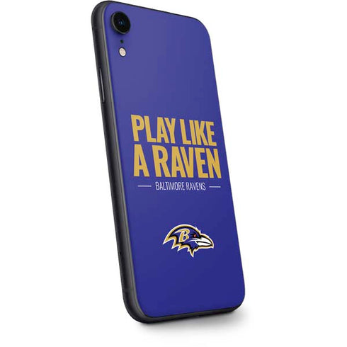 NFL Baltimore Ravens Team Motto iPhone XR Skin