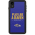 NFL Baltimore Ravens Team Motto iPhone XR Waterproof Case