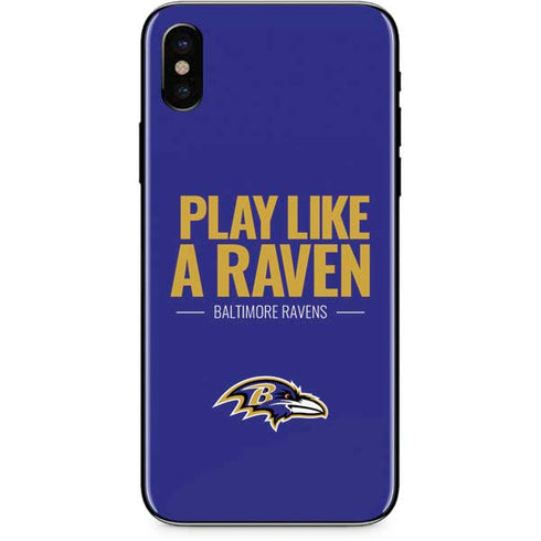 NFL Baltimore Ravens Team Motto iPhone XS Max Skin