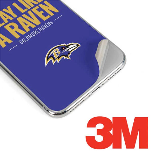 NFL Baltimore Ravens Team Motto iPhone XS Max Skin