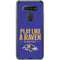 NFL Baltimore Ravens Team Motto LG K51/Q51 Clear Case