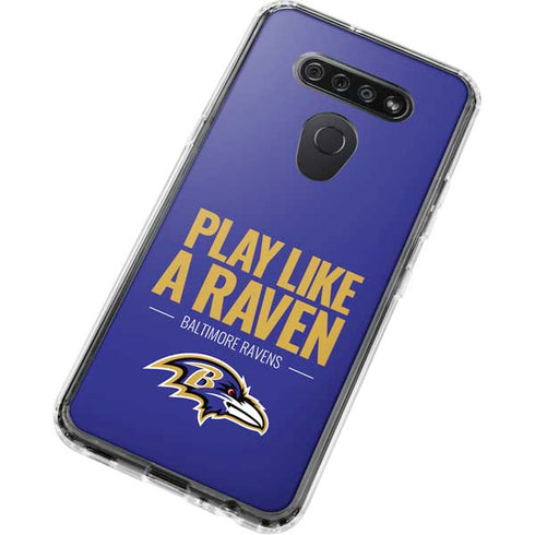 NFL Baltimore Ravens Team Motto LG K51/Q51 Clear Case