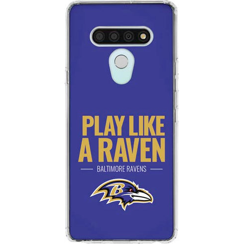 NFL Baltimore Ravens Team Motto LG Stylo 6 Clear Case