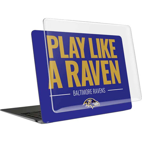 NFL Baltimore Ravens Team Motto MacBook Air 15in (2023-2025) Case plus Skin