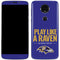 NFL Baltimore Ravens Team Motto Moto E5 Plus Skin