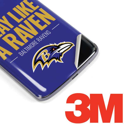 NFL Baltimore Ravens Team Motto Moto E5 Plus Skin