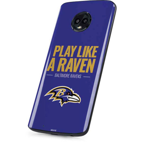 NFL Baltimore Ravens Team Motto Moto G6 Skin