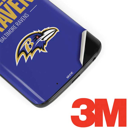 NFL Baltimore Ravens Team Motto Moto G6 Skin