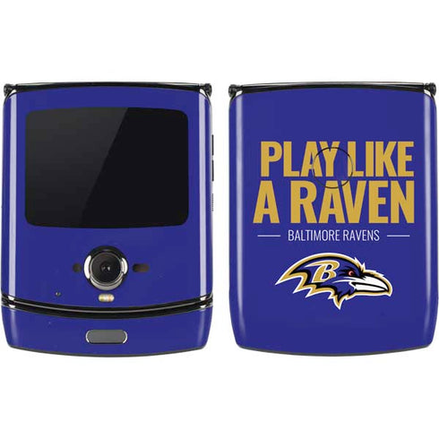 NFL Baltimore Ravens Team Motto Motorola RAZR Skin