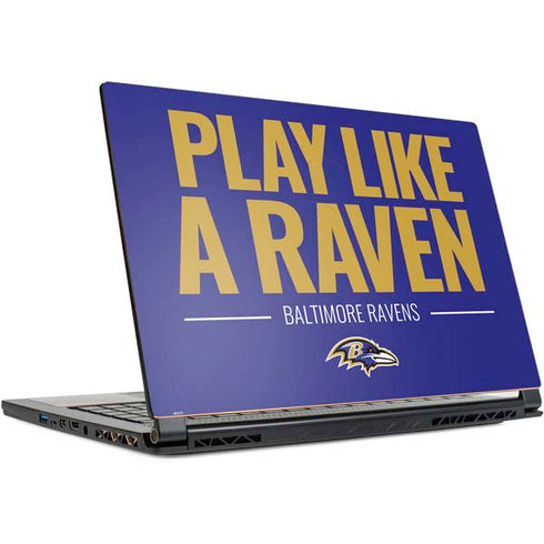NFL Baltimore Ravens Team Motto MSI GS65 Stealth Laptop Skin