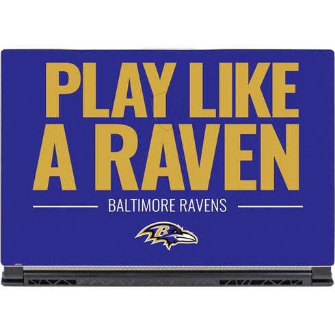 NFL Baltimore Ravens Team Motto MSI GS65 Stealth Laptop Skin