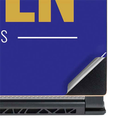 NFL Baltimore Ravens Team Motto MSI GS65 Stealth Laptop Skin
