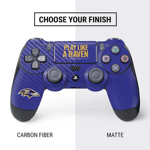 NFL Baltimore Ravens Team Motto PS4 Controller Skin