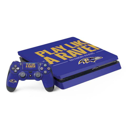 NFL Baltimore Ravens Team Motto PS4 Slim Bundle Skin